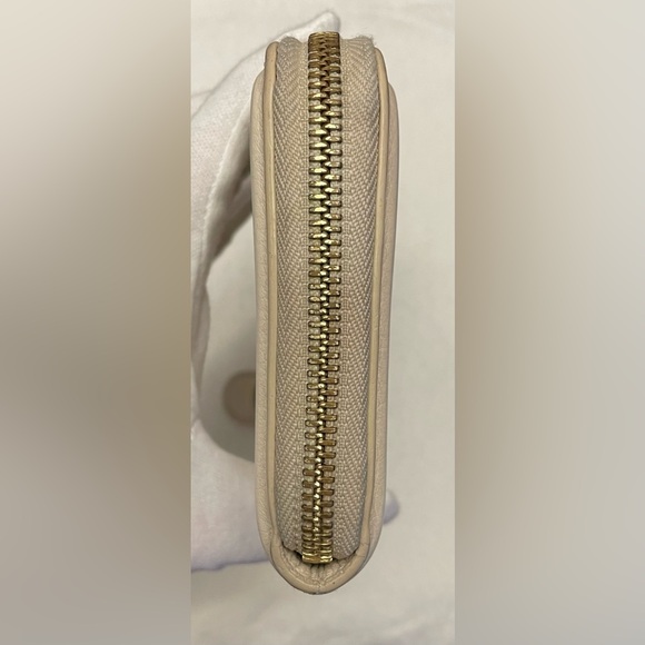 Chloe Authentic Vintage Beige Leather Long Wallet - Picture 2 of 13